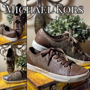 🤎 CUTE Chocolate Michael Kors MK Sneakers! 🤎